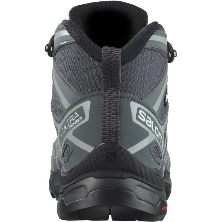 Salomon X Ultra Pioneer Mid CSWP Women's Hiking Boots Dark Grey | CA 16Y29